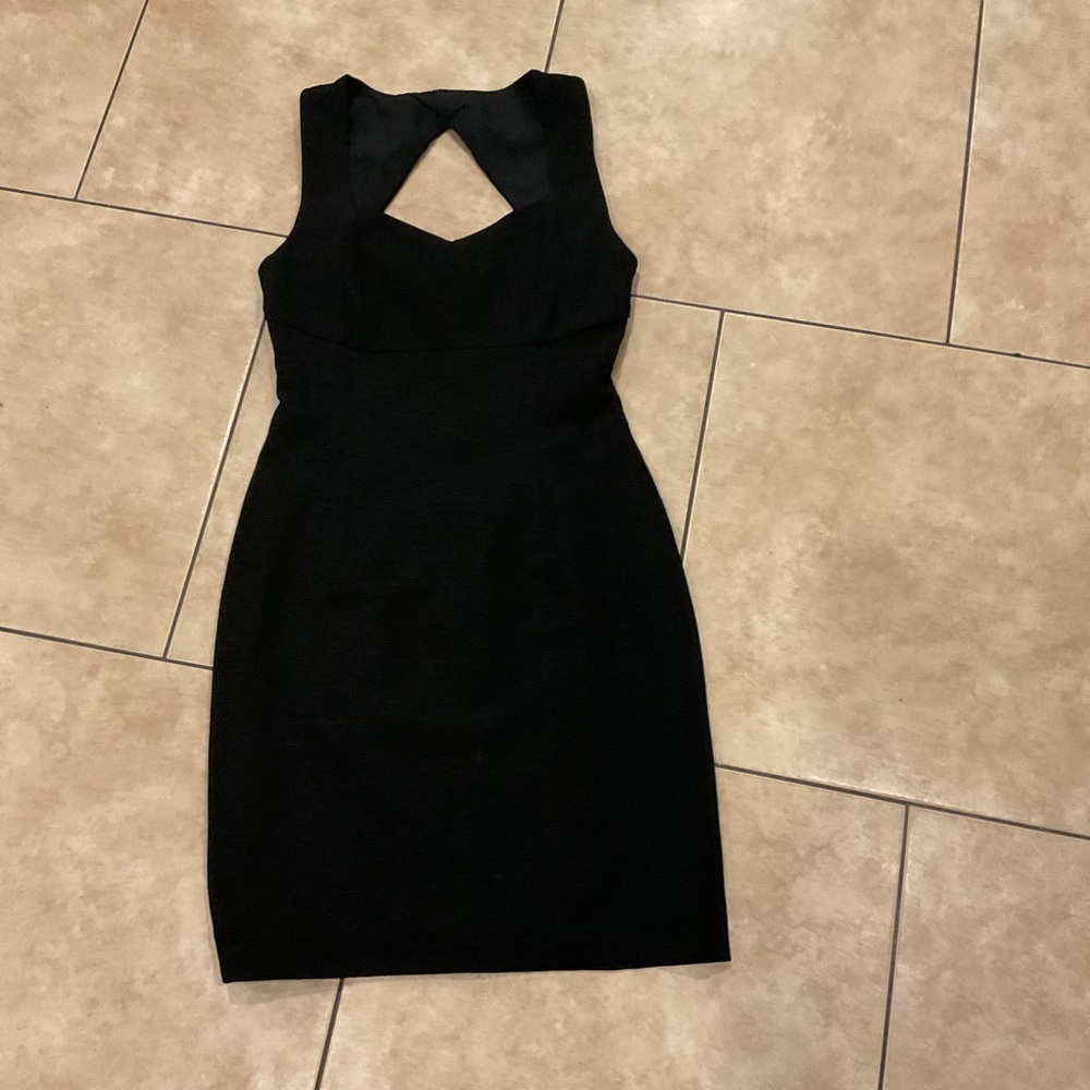 Y2K Black Subtle Sparkle Cocktail Dress